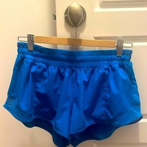 Lululemon Hotty hot shorts! 2.5 inches (poolside blue)💙💙